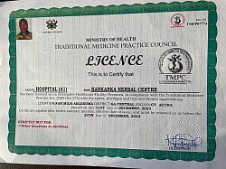 Ministry of health license